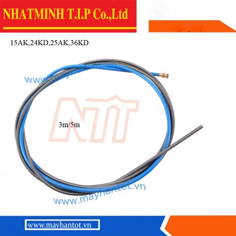 RUỘT GÀ DÙNG CHO SÚNG MIG 24KD, 25AK, 36KD LOẠI  3m và 5m