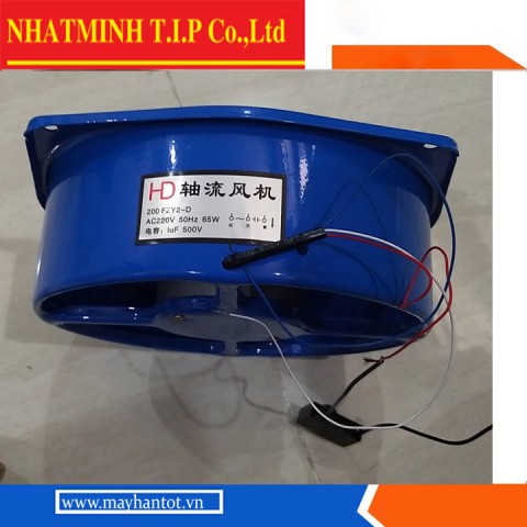 quạt xanh 220v 20x20x7cm