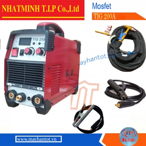 MÁY HÀN TIG 250A KOBE ( 2 chức năng hàn tig và hàn que )